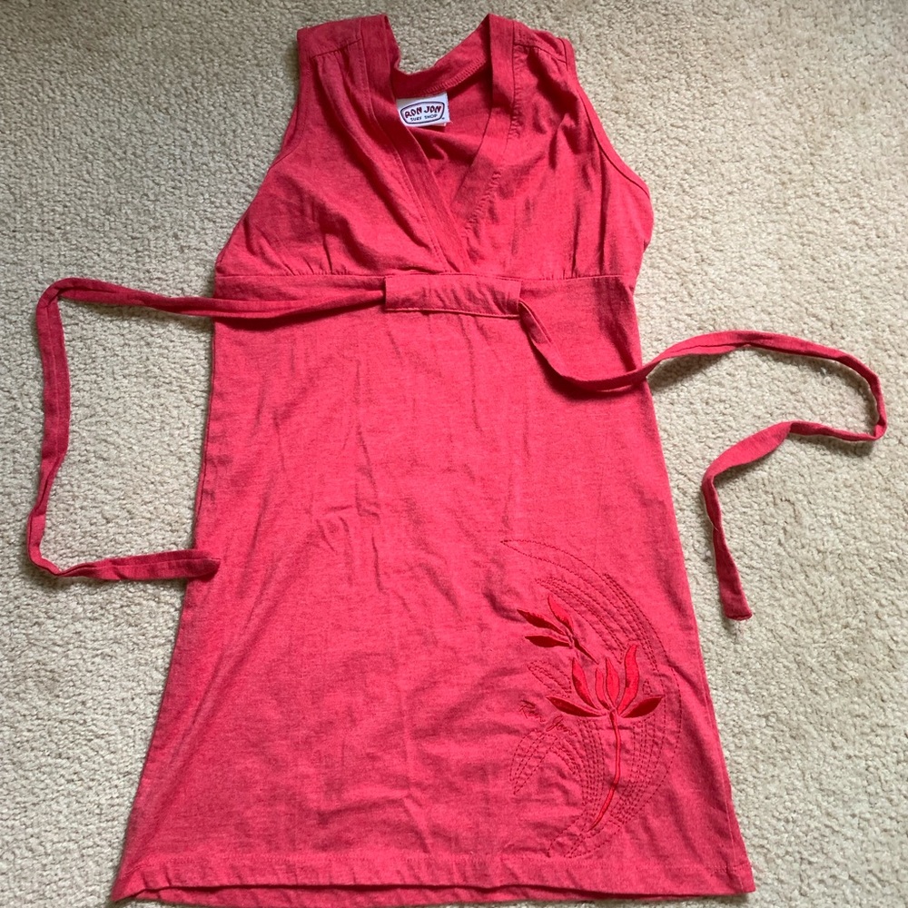 Ron Jon surf shop short dress with tie back